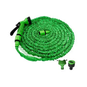 Furtun Extensibil Magic 30 m cu Pistol de Stropire 7 Funcții, Conectori Rapizi, Verde