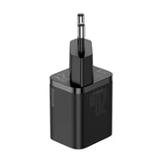 Încărcător Telefon Baseus 20W Super Si cu Cablu Lightning, USB C, 1m, Negru